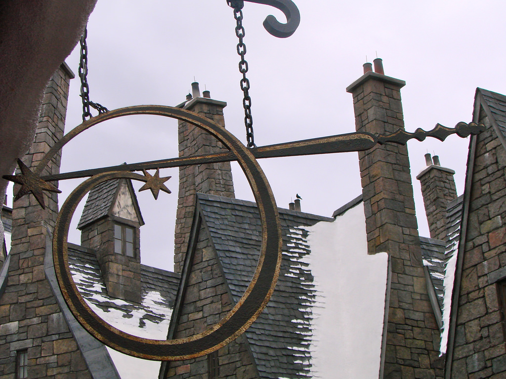 Harry Potter World Sign.JPG