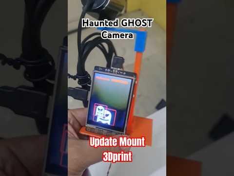 Haunted GHOST Camera : Update Mount 3D Print #trending #halloween