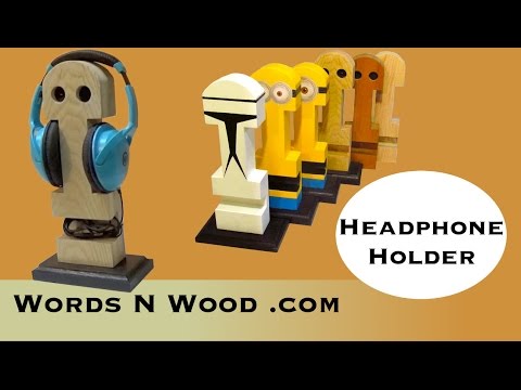 Headphone Stand -- A Father/Son Project (WnW #16)