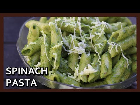 Healthy Spinach Pasta | Spinach Penne Pasta Recipe | Hands Tied On Challenge | Healthy Kadai