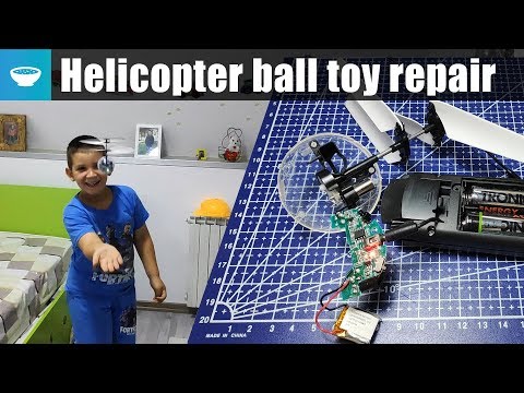 Helicopter toy repair - revive a Lithium battery that won't start charging