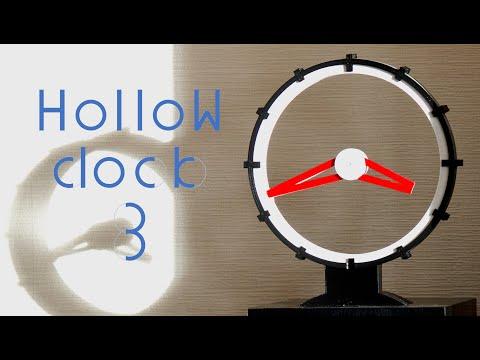 Hollow Clock 3 - 3D printed