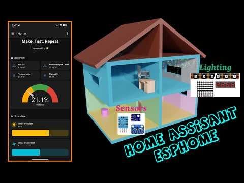 Home Automation 101 (Home Assistant and ESPHome), your very first project. #homeassistant #esphome