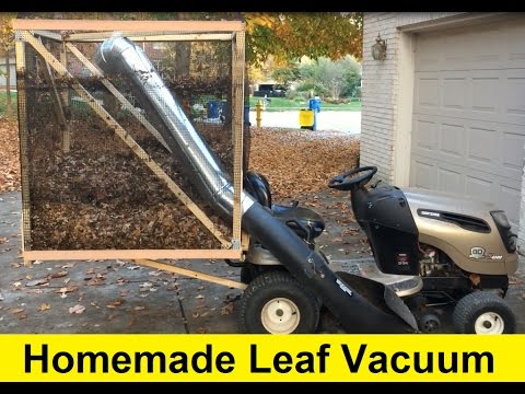 Homemade Leaf Vacuum for $50