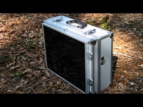 Homemade Solar Suitcase!