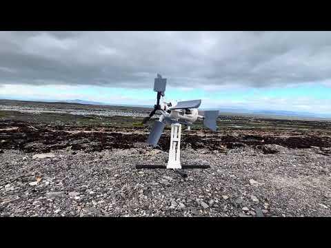 Horizontal Counter-rotation wind turbine (swan prototype)