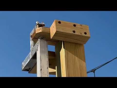 Hot Tub Hard Cover DIY -- Lifter Contraption