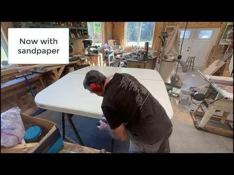 Hot Tub Hard Cover DIY -- Painting