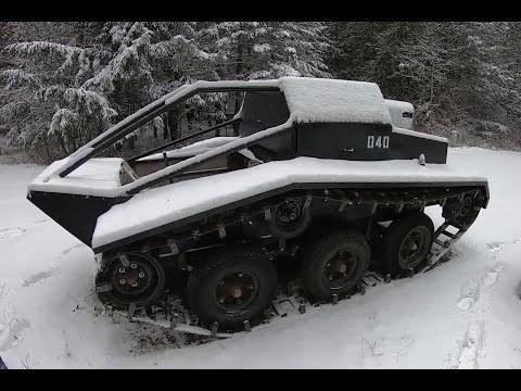 How I Built My All-Terrain Tracked Vehicle out of Scrap Metal for Under $400