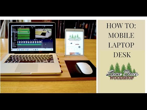 How To // Mobile Laptop Desk