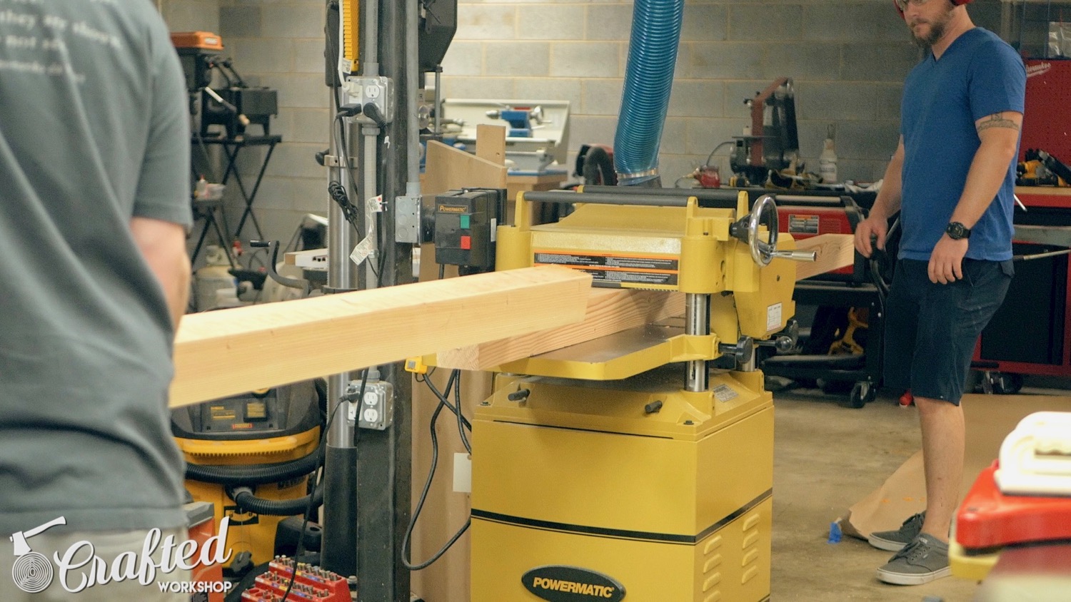 How To Build A Farmhouse Table and Benches For $250 | Woodworking DIY - 12.jpg