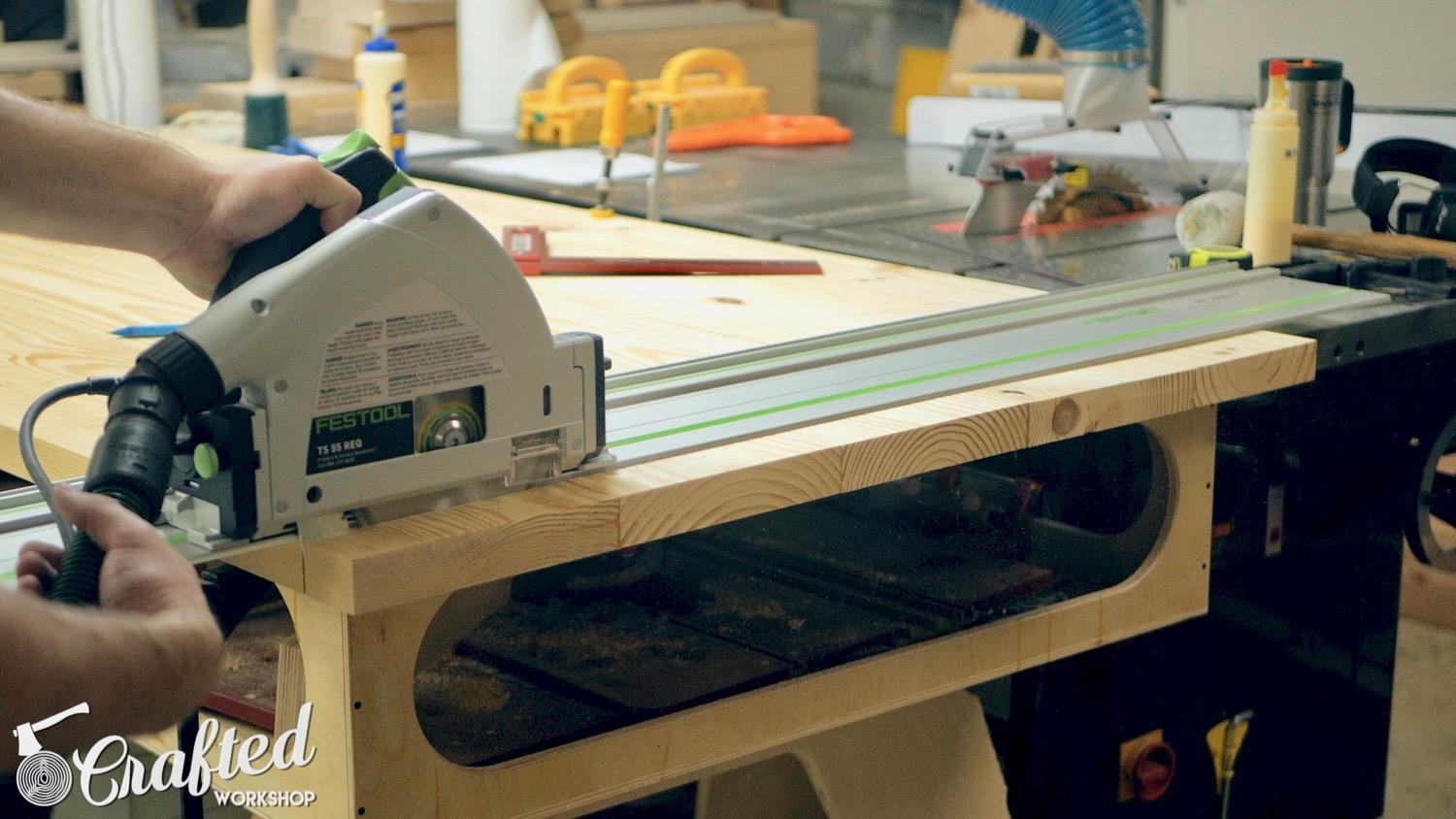 How To Build A Farmhouse Table and Benches For $250 | Woodworking DIY - 6.jpg