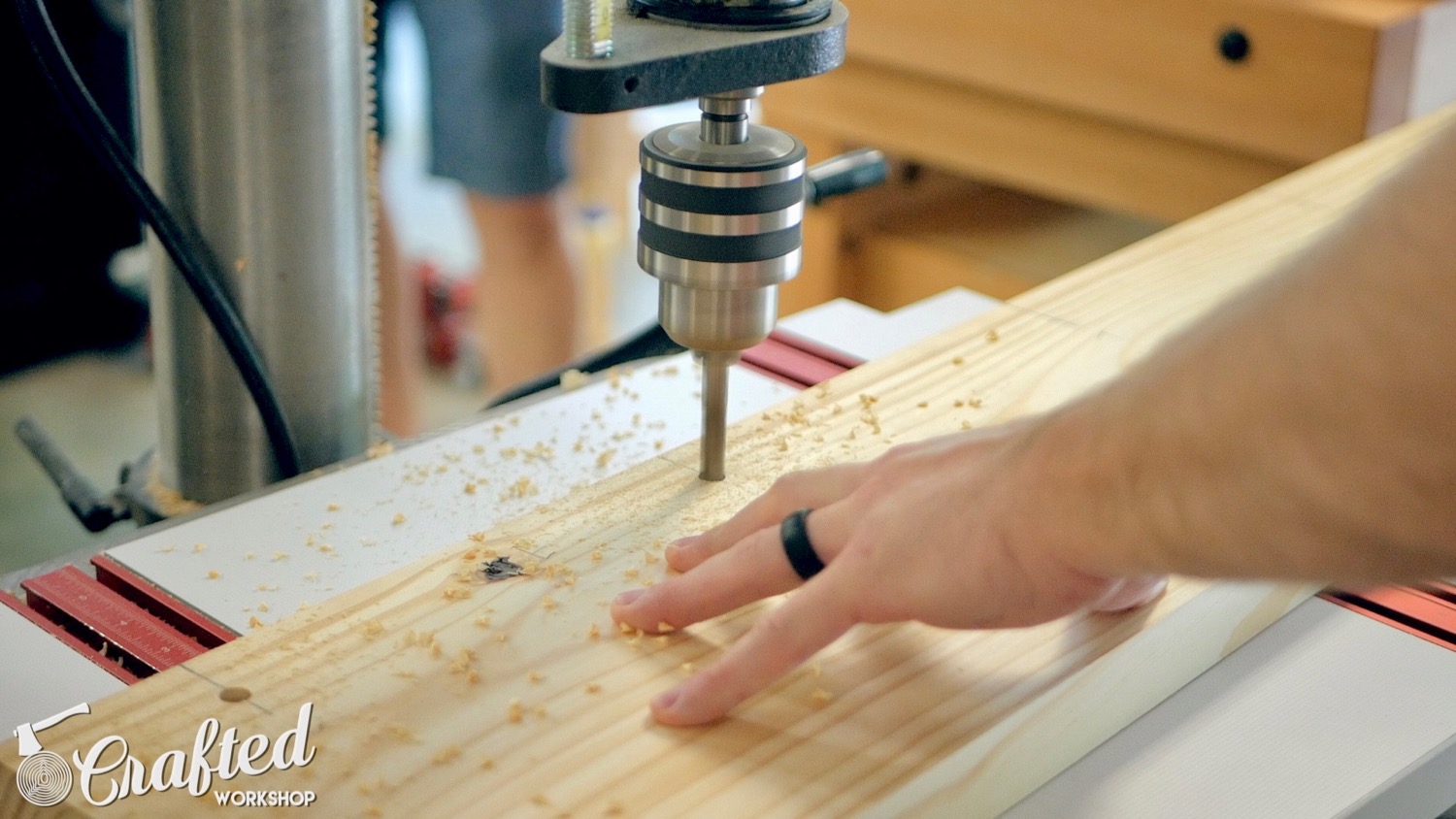 How To Build A Farmhouse Table and Benches For $250 | Woodworking DIY - 9.jpg