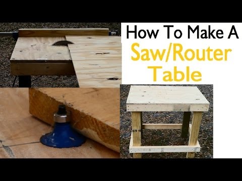 How To Build A Saw/Router Table