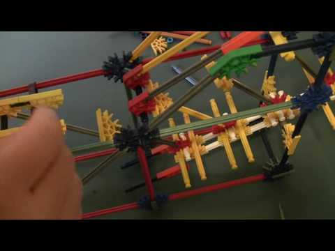 How To Build Domino Separator+Bonus (K'nex Ball Machine)