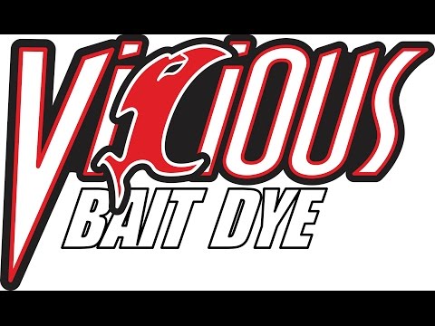 How To Dye Live Bait Fish With Vicious Bait Dye