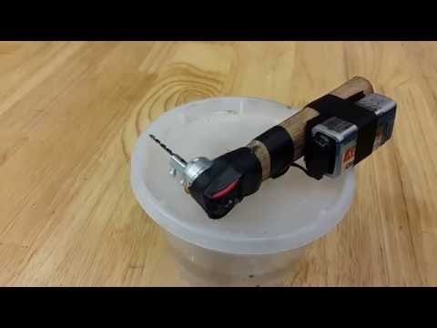 How To Make A 9V Mini Drill (DIY)