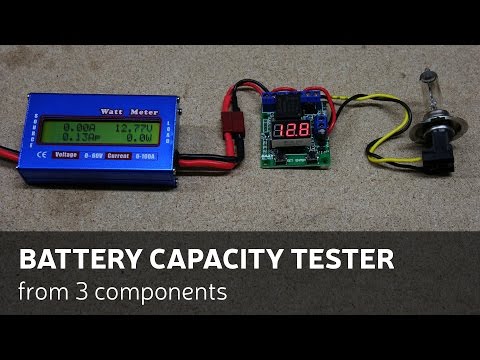 How To Make A Battery Capacity Tester