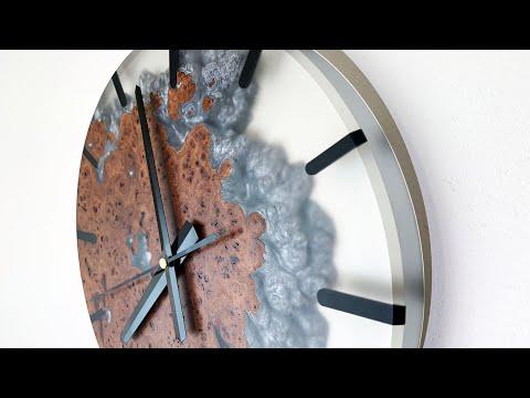 How To Make A Frosted Epoxy Clock