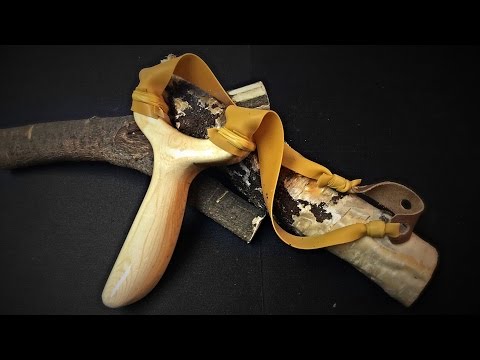 How To Make A Natural Slingshot From A Tree Fork