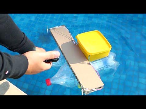 How To Make DIY Remote Control Hoverboat at Home