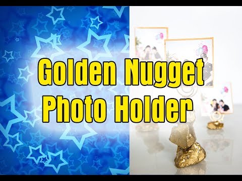 How To Make Golden Nugget Photo Holder