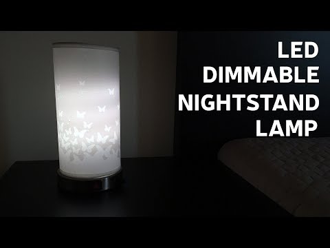 How To Make LED Dimmable Nightstand Lamp