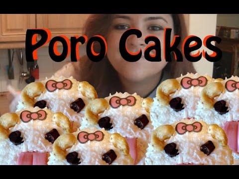 How To Make Poro Cakes! Super Easy!