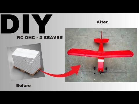 How To Make RC DHC- 2 Beaver Airplane at Home