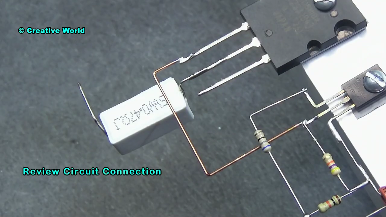 How To Make Sound System - New Amplifier Circuit.mp4_000062095.png