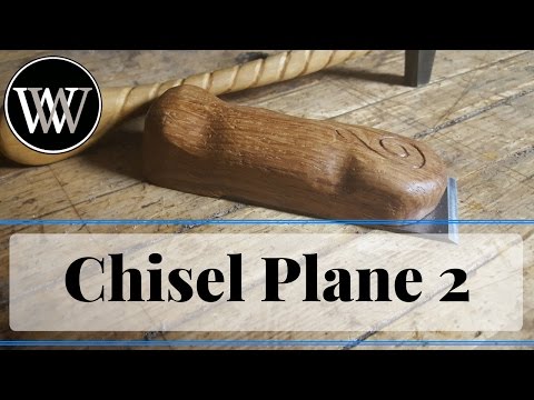 How To Make a Flat Chisel Plane for Hand Tool Woodworking