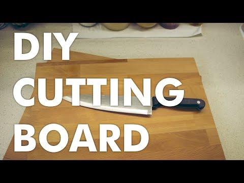 How To Make a Hardwood Cutting Board