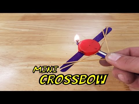 How To Make a Mini Crossbow