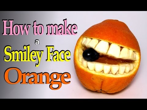 How To Make a Smiley Face Orange