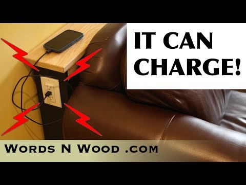 How To Make an ELECTRIC Sofa Table (WnW #158)