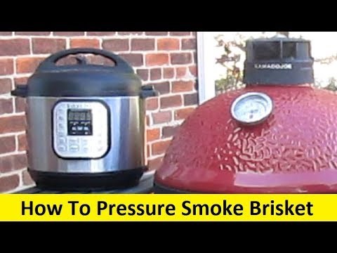 How To Pressure Smoke Brisket