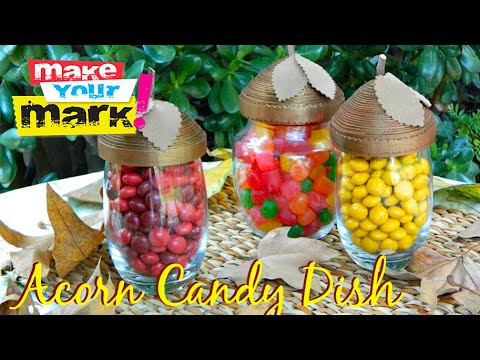 How to: Acorn Candy Dishes