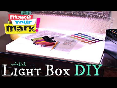 How to: Artist Light Box DIY