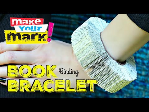 How to: Book Bracelet DIY