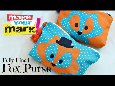 How to: Fully Lined Fox Purse