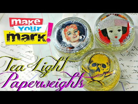 How to: Glass Paperweights DIY