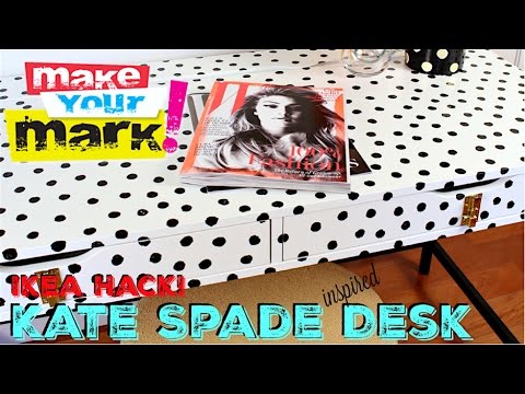 How to: Ikea Hack Desk Makeover