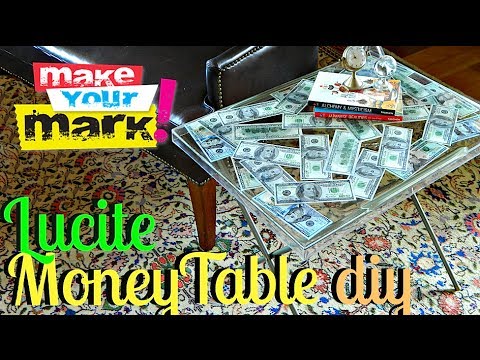 How to: Lucite Table DIY