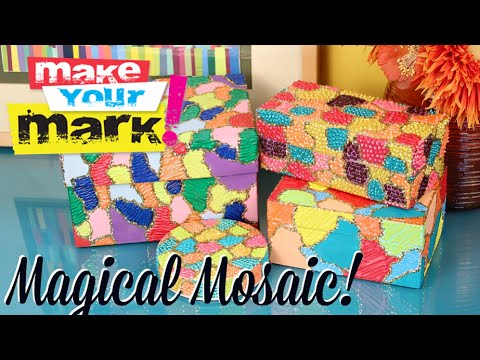 How to: Magical Mosaic Boxes &amp;amp; Frames