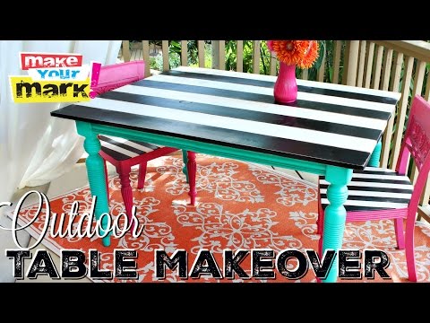 How to: Outdoor Table Makeover