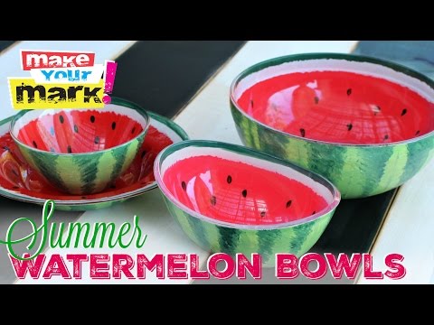 How to: Summer Watermelon Bowls