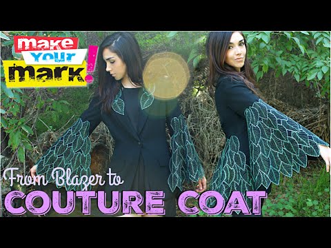 How to: Thrift Store Coat Makeover