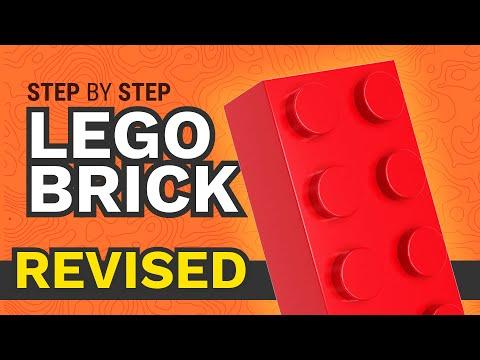 How to 3D Model a Lego Brick - Learn Autodesk Fusion 360 in 30 Days: Day #1 (REVISED)