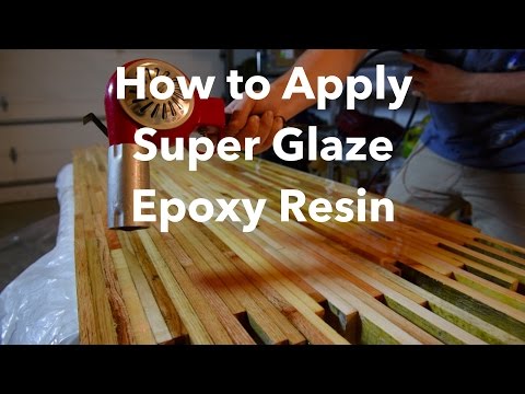 How to Apply Super Glaze Epoxy Resin on Tile/Wood/Canvas