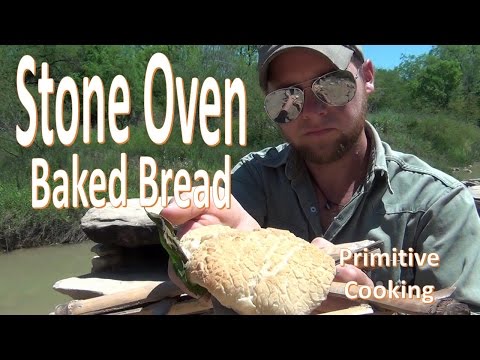 How to Bake Bread in a  Stone Oven (Primitive)